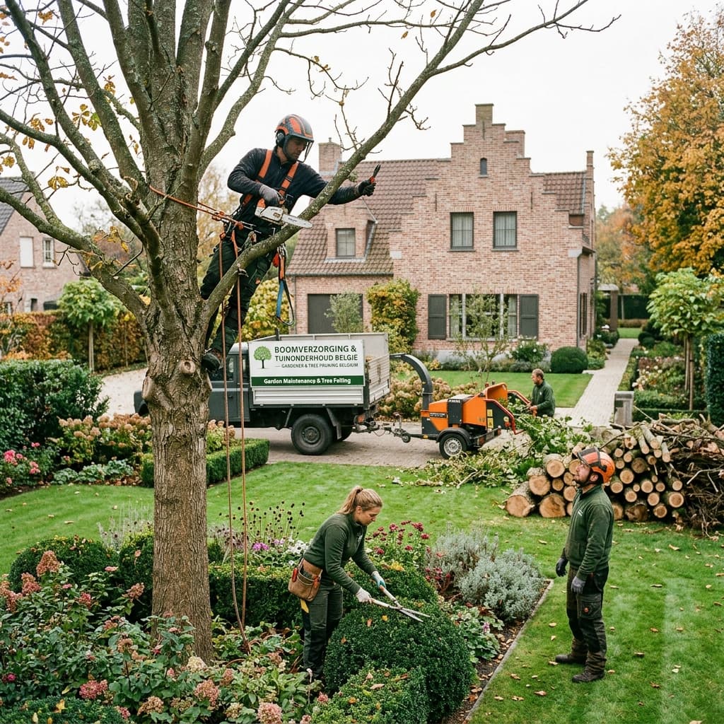Service de Jardinage & Élagage en Belgique