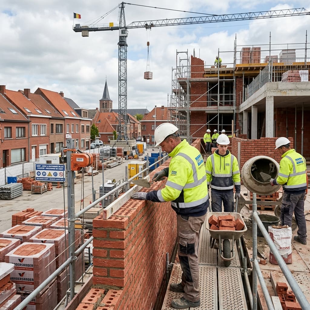 Service de Construction & Gros Œuvre en Belgique